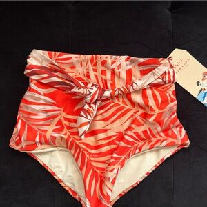 Palmacea Vibrant Tropical Print Women Swim Bottoms
